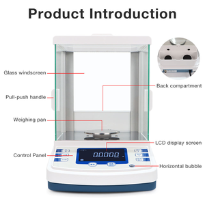 Bilancia Analitica di Alta Precisione Originale per Laboratorio e Ricerca, 100g/0.1mg, con Calibrazione Esterna - Product Image 6