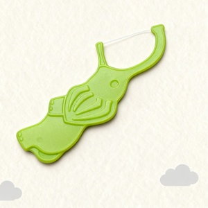 Emballages OEM, dinosaure, girafe, requin, bâtonnet de soie <span class=keywords><strong>dentaire</strong></span> pour enfants, cure-dents, bâtonnets de soie <span class=keywords><strong>dentaire</strong></span> au fluorure, saveur de fruits, soie <span class=keywords><strong>dentaire</strong></span> pour enfants - Product Image 4