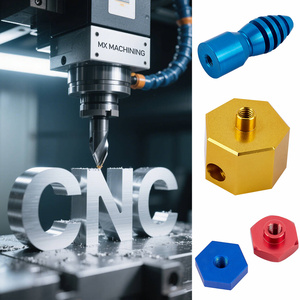 บริการกลึง <span class=keywords><strong>CNC</strong></span> สำหรับเครื่องม้วนอัตโนมัติชิ้นส่วนโลหะอลูมิเนียมไทเทเนียม - Product Image 4