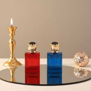 Flacone di Profumo Vuoto in Vetro di Lusso con Atomizzatore per Riempimento Profumi, Vendita Diretta per <span class=keywords><strong>Aziende</strong></span> Cosmetiche - Product Image 2