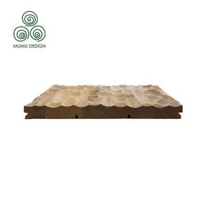 Pannello a Doghe in Legno Naturale <span class=keywords><strong>per</strong></span> Interni Contemporanei, <span class=keywords><strong>Rivestimento</strong></span> Murale Lungo <span class=keywords><strong>per</strong></span> Camere d'Albergo MUMU - Product Image 4