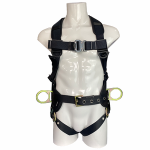 CE Queda Proteção Life Security Ajuste de <span class=keywords><strong>5</strong></span> Pontos Anel D Cintura Corpo Inteiro Cinto Elétrico cinto de segurança para o trabalho em altura - Product Image 2