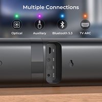 Système audio pour téléviseur avec 2 enceintes surround, barre de son pour Smart TV, barre de son pour home cinéma