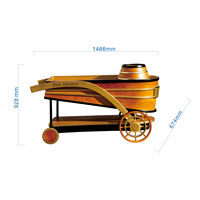 Chariot de service à boissons artistique peint à la main de luxe avec accents dorés en fibre de verre de qualité supérieure JingYue personnalisé