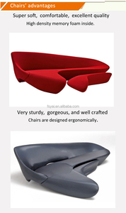 Ocio <span class=keywords><strong>Muebles</strong></span> de lujo Sala de estar Hogar Sofá Conjunto Diseños <span class=keywords><strong>Muebles</strong></span> Forma De Luna Sistema de media luna Sofá - Product Image 4