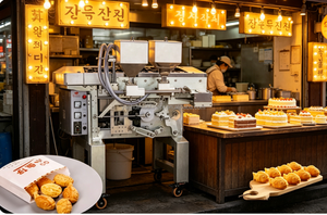 Machine à gâteaux coréens en noix, mini machine à Taiyaki, machine à gaufres, <span class=keywords><strong>prix</strong></span> d'usine - Product Image 4