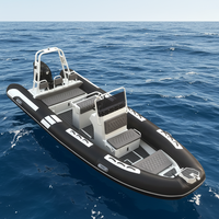 Bateaux gonflables en PVC/Hypalon à Double coque en aluminium 600, haute Performance, 20 pieds