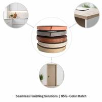 Bande de chant flexible en PVC et ABS, écologique, personnalisable (OEM), haute performance pour projets de rénovation, placages de meubles et panneaux de particules