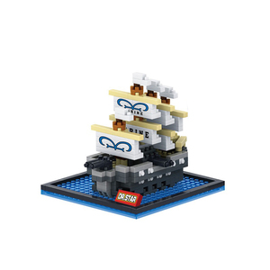 Nano Gạch Mini Cướp Biển Một Con Tàu Xây Dựng Khối Tàu Cướp Biển Bộ Quà Tặng Giải Thưởng Quà Tặng Sinh Nhật Gói Đồ Chơi Cho Bé - Product Image 4