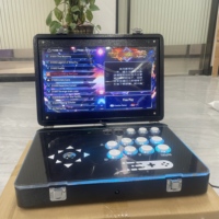 Console de jeu portable Pandora Box 14 pouces tout-en-un, jeux d'arcade double poste à monnayeur en anglais