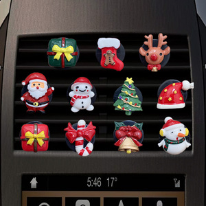 Mignon Noël <span class=keywords><strong>Monopoly</strong></span> Voiture Climatisation Sortie Clip Décoratif Résine Intérieur Accessoires Universel Fit Installation Facile - Product Image 1