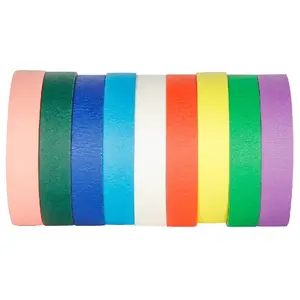 Custom High Temperature Masking Tape 1250mm*2000m 3/4" 18 mm x 50 mt Blue 25mm Masking Tape No Residue