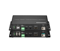 Convertisseur d'extension KVM à fibre optique 4K 60Hz 10 km – Extenseur optique