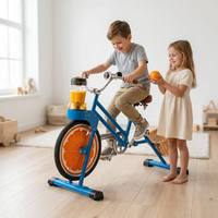 Vélo d'équilibre EXI pour enfants, roues de 20 pouces, panier en plastique, selle confortable, capacité de charge de 90 kg, 8-12 ans, Smoothies Juice Bike
