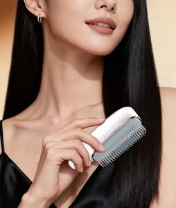 Pettine Massaggiante Elettrico EMS per la Cura dei Capelli, Anti-Alopecia, Stimolatore di Crescita, Corrente Rimovibile, per Uso Domestico - Product Image 2