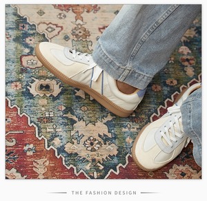 Entrenadores alemanes para hombres, zapatos casuales versátiles bajos de verano, zapatillas retro de cuero de grano completo, zapatillas de deporte para hombres al por mayor - Product Image 5