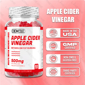 Oem Private Label Appelazijn Gummies Met De Moeder - Product Image 2