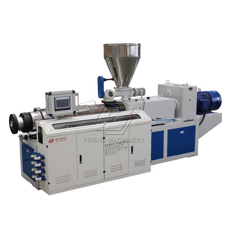 Double Screw Plastic Extruder Machine PVC