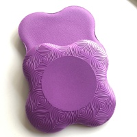 Tapis de yoga pliable en EVA écologique, épaisseur 2 cm, absorbant les chocs, antidérapant, doux, carré 19 cm, léger, pour genoux et coudes (Zhejiang)