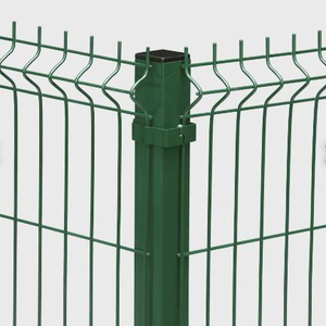 Bảo trì thấp thép <span class=keywords><strong>PVC</strong></span> an ninh đường lái xe cổng hàng rào đường sắt Curvel chu vi kim loại 3D cong Hàn vườn dây lưới hàng rào - Product Image 2