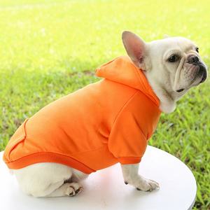 Wholesale Luxury Cute Fashion Soft Polyester Fleece Leisure Sweater <b>Dog</b> Coat Winter Warm Designer Hooded <b>Hoodie</b> Pet Clothes - Product Image 3