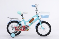 Prix d'usine, vente en gros, vélo pour enfant de 14 pouces rose avec 4 roues d'apprentissage, nouveau design, prix bas, vélos pour enfants de 20 pouces, 16 pouces, 20 pouces