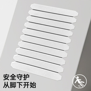 Tapis de cuisine pliable trapézoïdal blanc antidérapant, à séchage rapide et absorbant, pour la maison, la chambre, la salle de bain, la cuisine, le balcon - Product Image 1