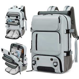 University Man Daily Life Leisure 16inch <strong>Backpack</strong> <strong>Laptop</strong> <strong>Women</strong> for Schcool Girls Waterproof with USB Charging Port - Product Image 1