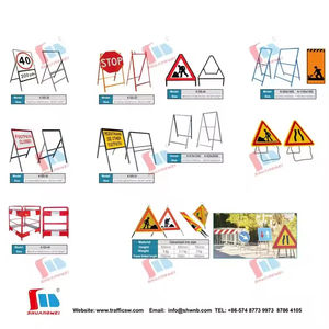 550x1400mm travail debout extérieur avant zone de travail sécurité contrôle routier avertissement Construction panneau de signalisation rue trottoir support - Product Image 4