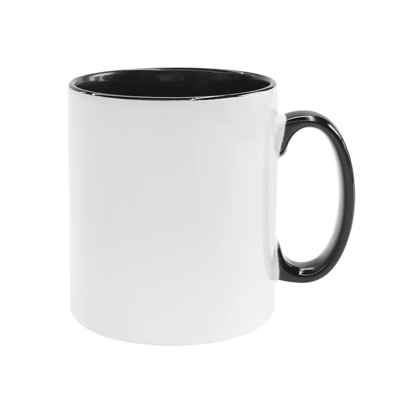 Sublimation Color Inside and Handle Coffee Mug Wholesale Coffee Tea Cup White Mug for Wedding Souvenir