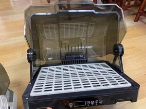 Sèche-cheveux automatique pour animaux de compagnie PUJIA CW-018 blanc, séchage rapide, avec douche à air et collecteur de poussière, sans alimentation électrique - Product Image 4