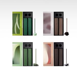 Juego <span class=keywords><strong>de</strong></span> Regalo <span class=keywords><strong>de</strong></span> Varillas <span class=keywords><strong>de</strong></span> Incienso Premium con Soporte <span class=keywords><strong>de</strong></span> Piedra Natural y Caja Personalizada - Product Image 5