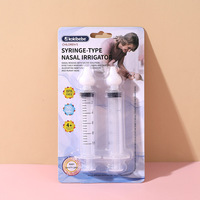 Outil de lavage nasal pour bébé avec emballage par aspiration, matériau PP, modèle JR-6053 de Ningbo pour enfants