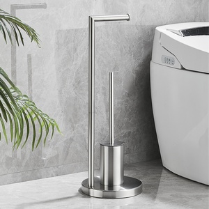 <span class=keywords><strong>Porta</strong></span> <span class=keywords><strong>carta</strong></span> <span class=keywords><strong>igienica</strong></span> e Set di scopini per wc accessori per il bagno <span class=keywords><strong>porta</strong></span> <span class=keywords><strong>carta</strong></span> <span class=keywords><strong>in</strong></span> rotolo di tessuto <span class=keywords><strong>in</strong></span> <span class=keywords><strong>acciaio</strong></span> inossidabile - Product Image 3
