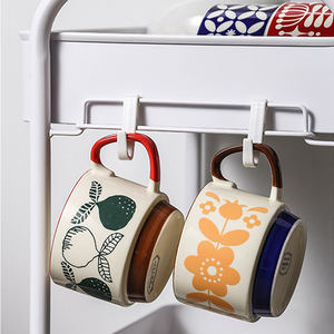 SYL Retro ins tasse en céramique, impression d'oreille suspendue, sublimation, émail, peut être empilé, tasse créative, couple, <span class=keywords><strong>petit</strong></span> déjeuner, tasse à lait, <span class=keywords><strong>café</strong></span> - Product Image 3