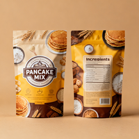 Bolsas Doypack Personalizadas con Cierre Superior para Impresión Digital, para Alimentos Congelados, Papas Fritas, Mezcla para Waffles y Panqueques