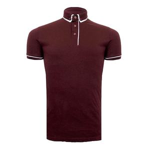 เสื้อโปโลผู้ชายแขนสั้นเข้ารูปเสื้อกอล์ฟผ้าคอตตอน100% ออกแบบได้ตามต้องการสำหรับ2025 - Product Image 4