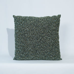 Capa de Almofada para Sofá com Técnica de Bordado Alta Qualidade Lavável com Zíper Verde 45*45cm - Product Image 6