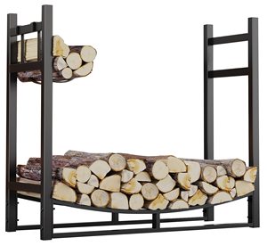 Indoor Of Outdoor Haard Log Rack Brandhout Houder Hout Opslag Brandhout Rack Met Aanmaakhout Houder