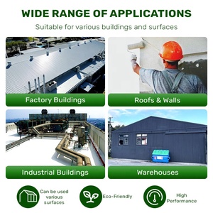 Fournisseurs de revêtements thermorégulateurs/peinture acrylique imperméable pour murs extérieurs - Peinture réfléchissante de la lumière du soleil et des rayons infrarouges - Product Image 3