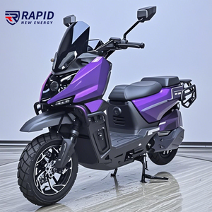 Potente Motocicleta Eléctrica de 1000W, 72V32A, con Faros Delanteros Dobles, para Adultos - Product Image 5