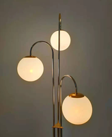 Nouvelle Lampe de Scène à Trois Têtes en Fer pour Décoration de Mariage, Lustre à Dix Têtes