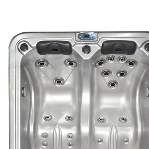 Bañera grande <span class=keywords><strong>para</strong></span> exteriores <span class=keywords><strong>para</strong></span> <span class=keywords><strong>dos</strong></span> adultos Air Jet Whirlpool Exterior Natación Spa Bañera de hidromasaje independiente Hidromasaje Spa 2 <span class=keywords><strong>personas</strong></span> - Product Image 3