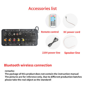 Hỗ trợ tùy chỉnh 12V 24V <span class=keywords><strong>220V</strong></span> loa siêu trầm bass Power Amp MP3 USB điều khiển từ xa Xe công suất cao Bass khuếch đại D30 khuếch đại hội đồng quản trị - Product Image 4