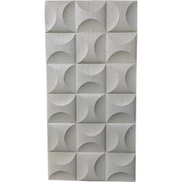 Revêtements muraux en pierre artificielle moderne en polyuréthane PU, designs géométriques en forme de champignon, panneaux en plastique pour la décoration des murs et le bardage des bâtiments