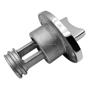 Marine hardware 316 Stainless Steel boat kayak Oval Drain Plug Fits 1 Inch Hole Thread