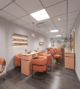 Aménagement personnalisé de salon de beauté, mobilier moderne pour bar à ongles, équipements de spa et design d'intérieur - Product Image 4