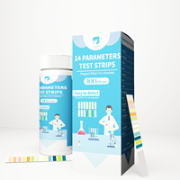 Bandelettes de test urinaire chimiques LYZ VET-14, 10/11/14 paramètres, test rapide en une étape pour le diagnostic de l'urine des chiens et des chats