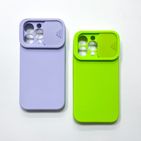 Coque de Téléphone en Silicone Antichoc avec Protection d'Objectif pour iPhone 11 12 13 14 Pro Max 7/8 Xr Xs, Accessoire pour Téléphone Mobile