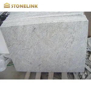 แผ่นหินแกรนิตสีขาวแคชเมียร์อินเดียยอดนิยมในอินเดียแคชเมียร์แผ่นหินแกรนิตสำเร็จรูปและกระเบื้องปูพื้น
